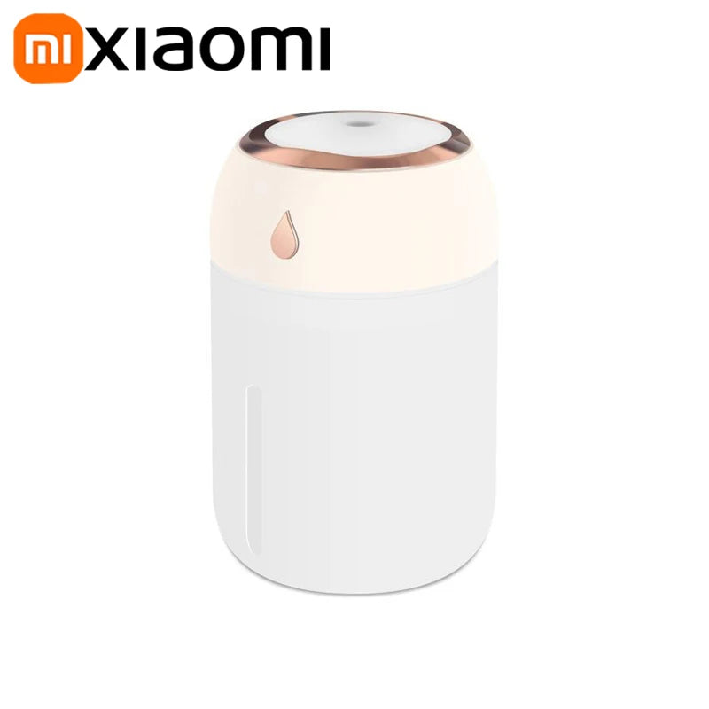 Xiaomi Mini Car Portable Air Humidifier Electric Aroma Diffuser LED Cool Light Mist For Home Car Aromatherapy Plant Purifier