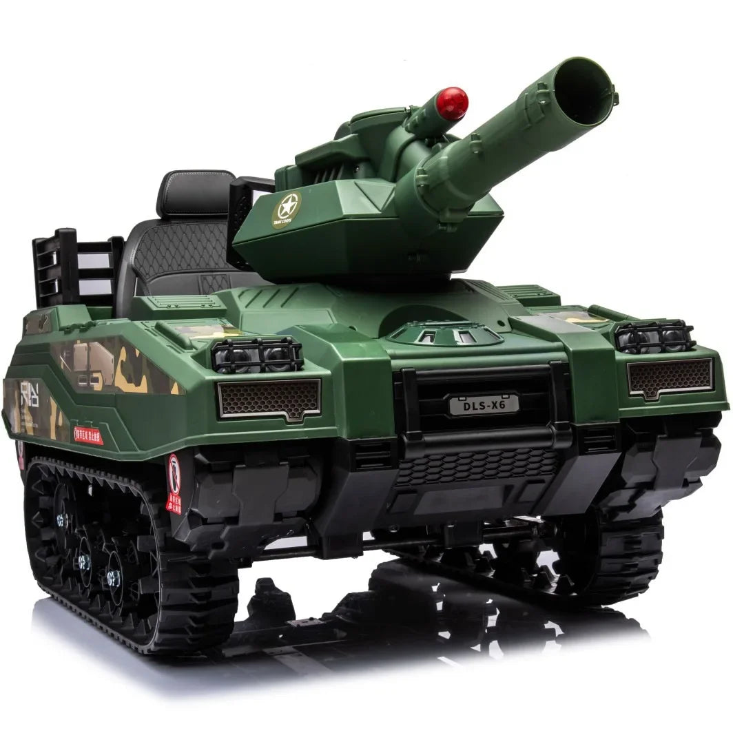 Popular kids ride on car army tank electric RC big size kids ride on tank can shooting tank ride on