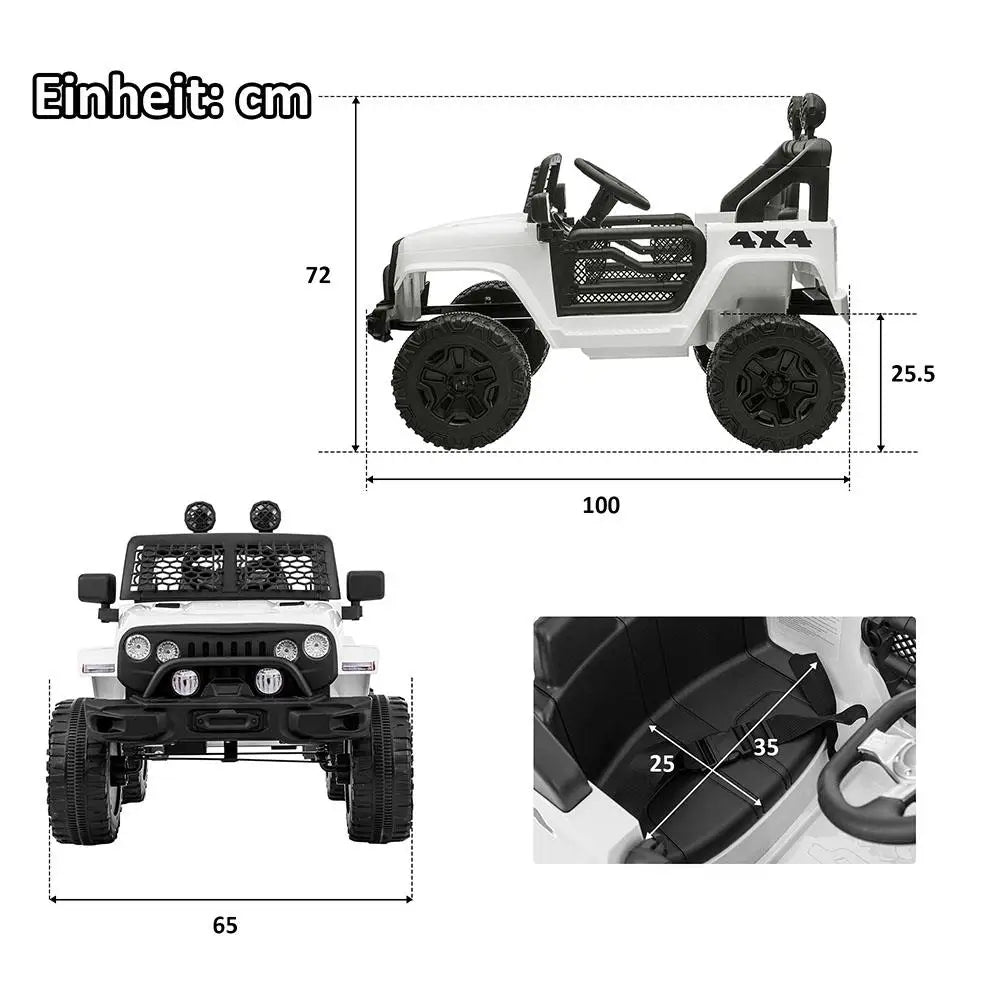 Children's toy car 12v baby electric drive biological 360 rotation remote control or self-driving