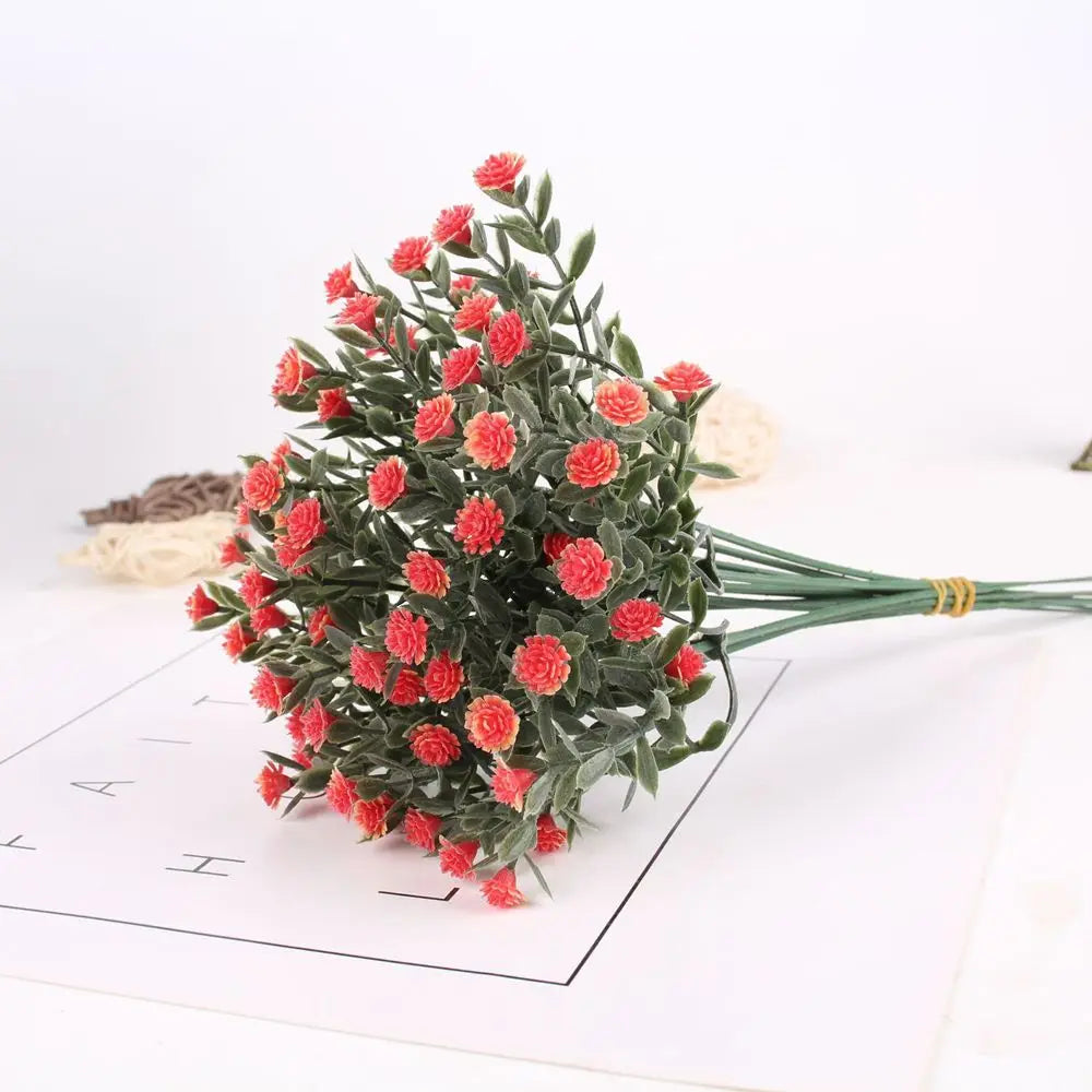 1pc Artificial Flowers Bouquet Small Fake Baby's Breath Decoration Flowers Artificial Gypsophila Flowers Wedding Home Decors