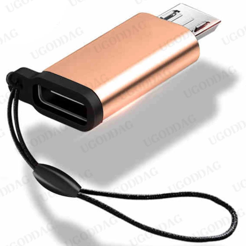 USB Type-C Adapter Type C To Micro USB Female To Male Converters For Xiaomi Samsung Charger Data Cable USBC USB C Adapter