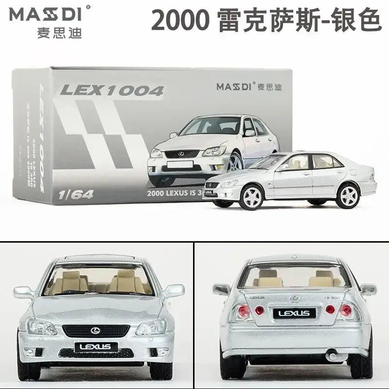 MASDI 1/64 Costa Toyota LC300 200 80 Sea Lion alloy model, children's collection of decorative toys, holiday gifts for children.