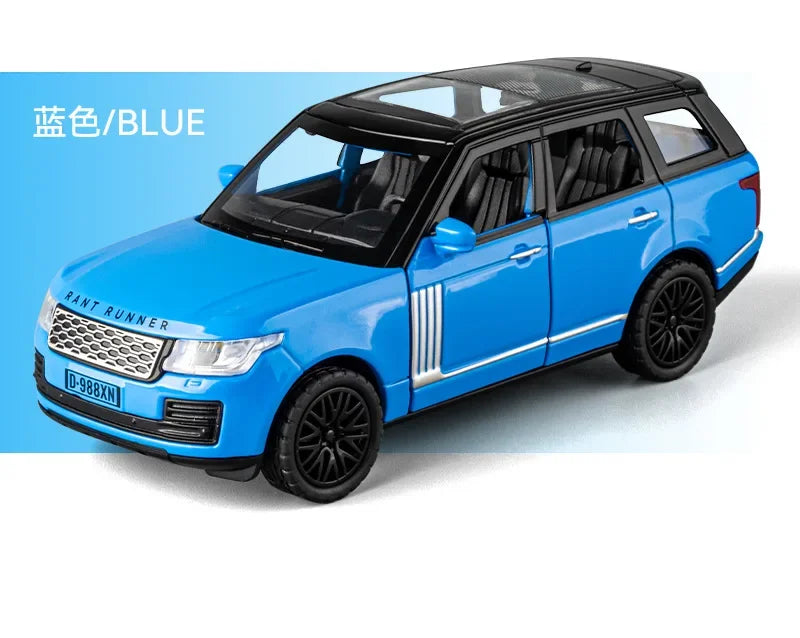 1: 36 Land Rover Range Rover alloy sound-light feedback car model collection children's birthday toy gifts