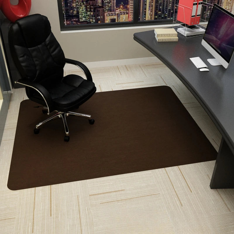 90x120cm Office Rolling Chair Mat Computer Gaming Chair Mat Colors Bedroom Living Room Office Swivel Chair Carpet