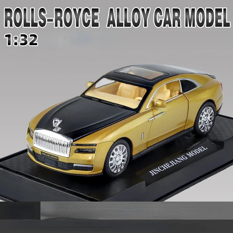 1:32 Rolls Royce SPECTRE Alloy Models Cars Toys Simulation Metal Diecasts Sound Light Toy car Gifts For Kids Collection ﻿A848