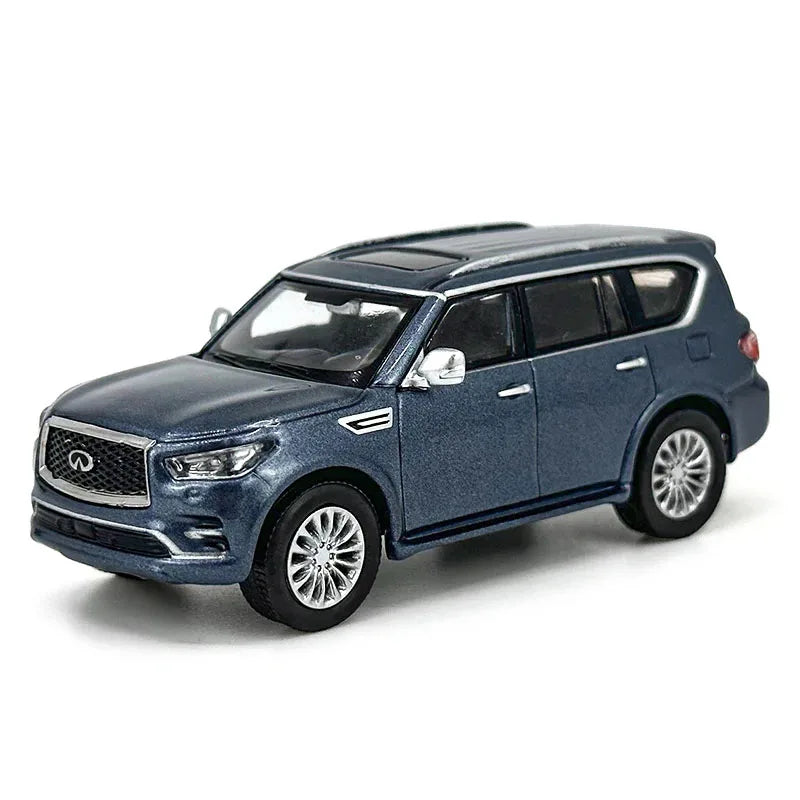 1:64 Scale Nissan Patrol 1998 Y61 Car Model 1:64 Metal Diecast Miniature Ariya X-trail Q50S Q70L QX70S QX60 QX80 Vehicle Toys