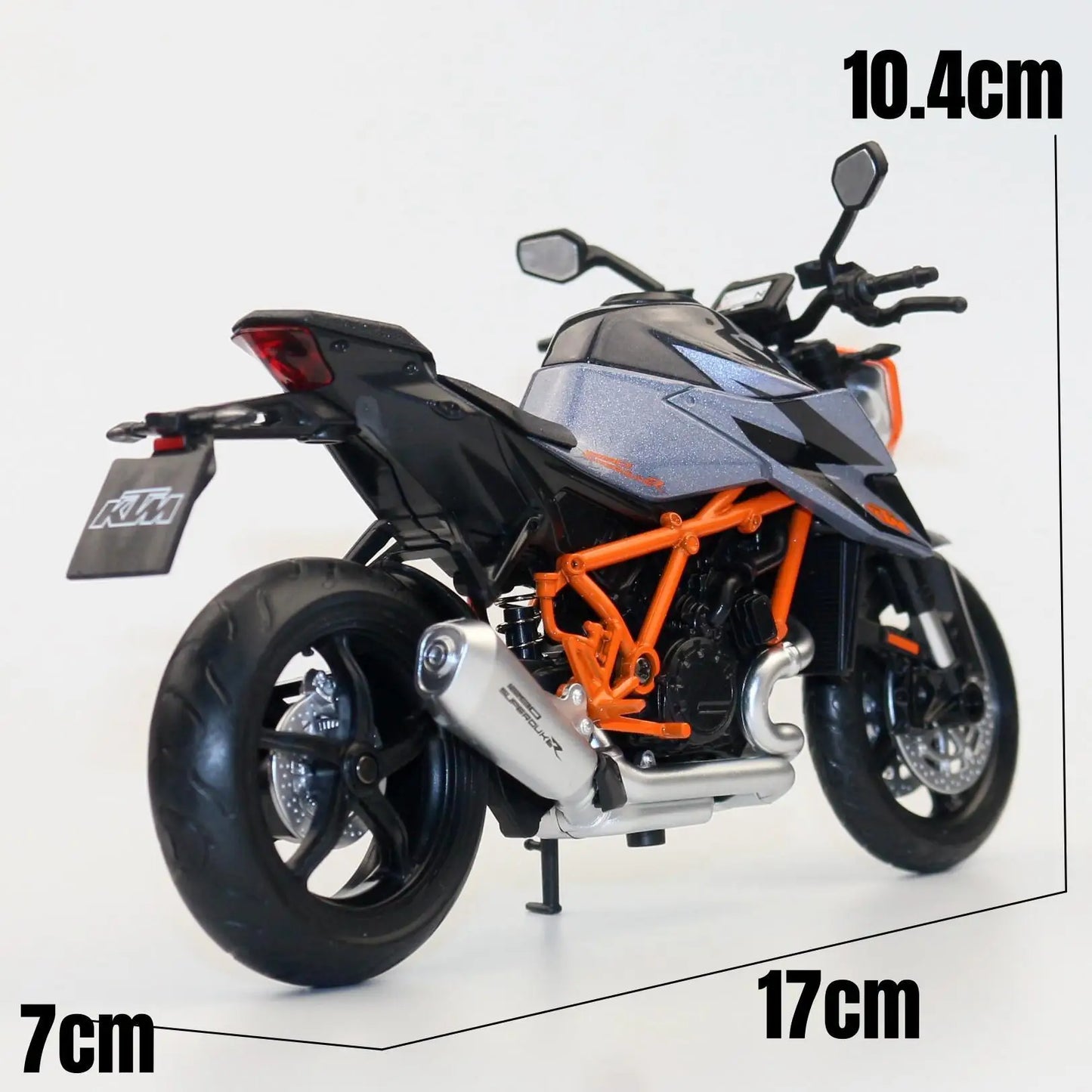 1/12 KTM 1290 Super Duke R 2022 Toy Motorcycle CCA Diecast Model 1:12 Sport Racing Miniature Collection Gift For Kid Children