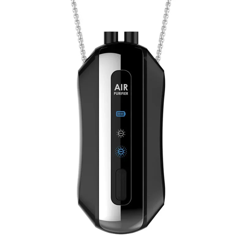 Mijia Personal Wearable Air Purifie Necklace Negative Ion Generator Hanging Neck Small Air Ionizer Air Cleaner Car Accessories