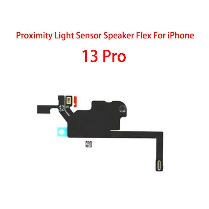 Original Earpiece Ear Speaker Earphone Front Light Sensor Flex Cable For iPhone 13 14 15 Plus Pro Max Mini