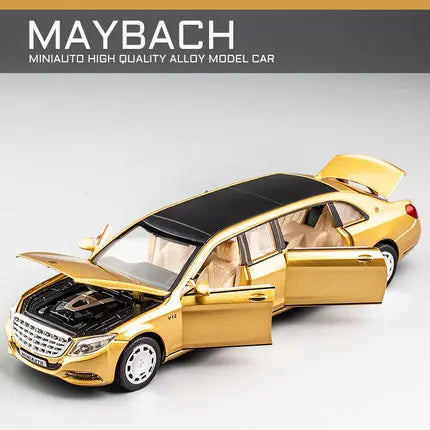 1:32 Maybachs S650 Alloy Car Model Diecasts & Toy Vehicles Metal Toy Car Model High Simulation Sound Light Collection Gift