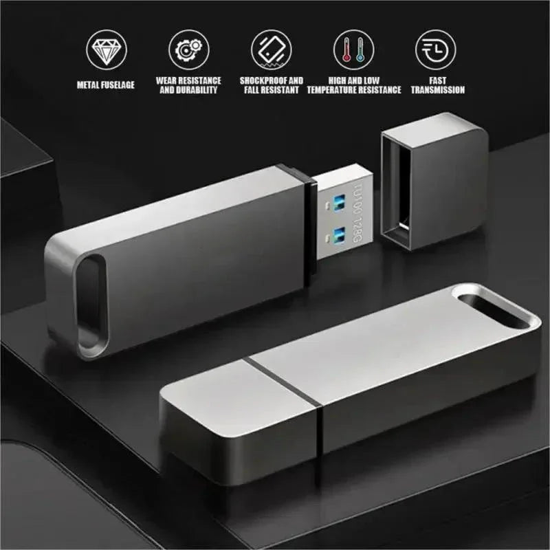 Xiaomi Mijia 16TB Flash Drive OTG USB3.2 Super High Speed Transfer Pen Drive Key 8TB Portable Mini Metal Memory Drive Waterproof