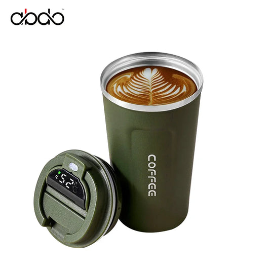 Insulated Coffee Cup Travel Coffee Mug Vacuum Stainless Steel Tumbler with Leakproof Lid Reusable for Hot and Cold Drinkware