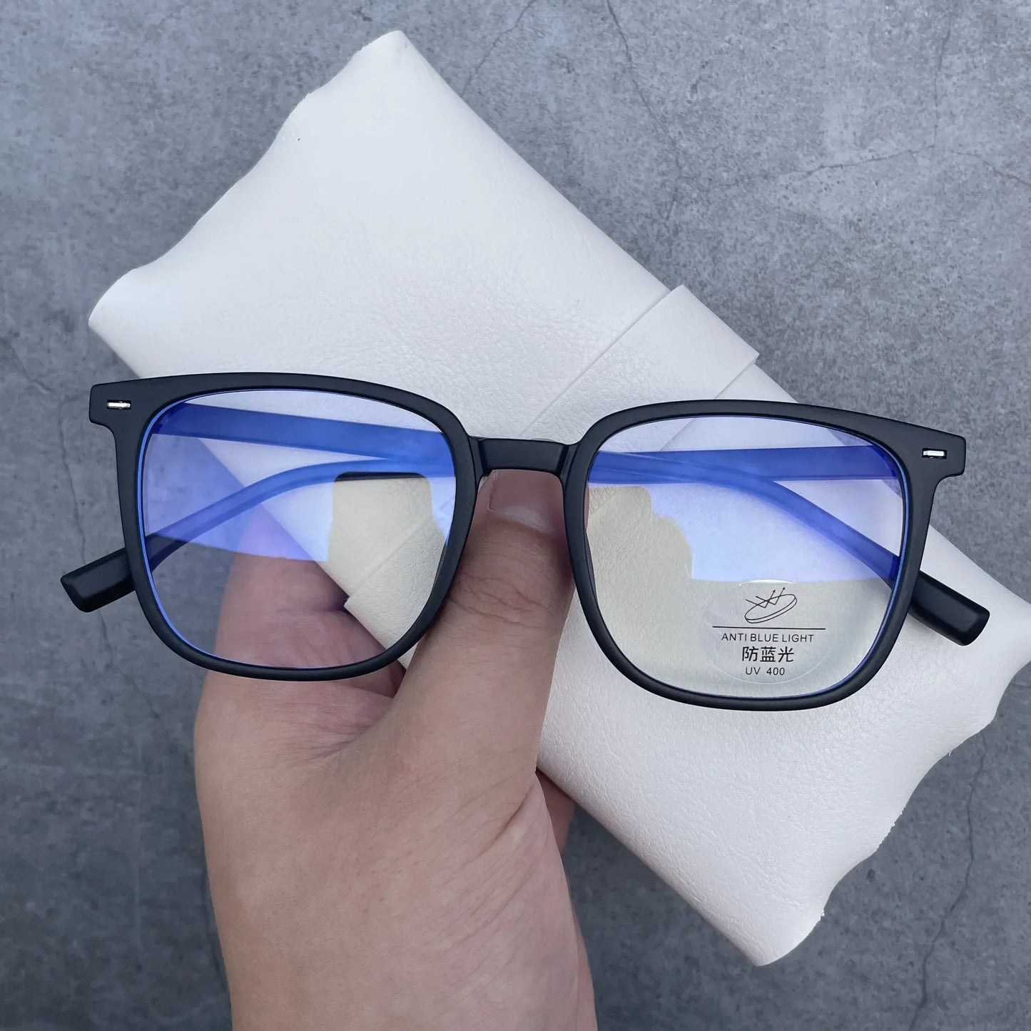 1Pcs Transparent Computer Glasses Frame Women Men Anti Blue Light Square Eyewear Blocking Glasses Optical Spectacle Eyeglass