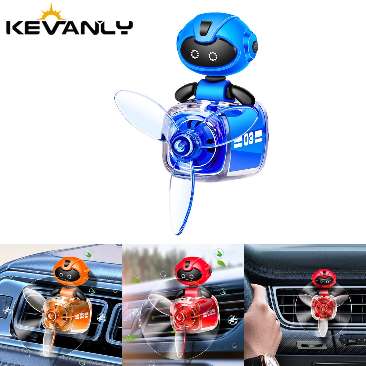 Music Man Car Air Outlet Aromatherapy Solid aroma vent Fragrance Diffuser Accessories car air fresheners decorations Ocean