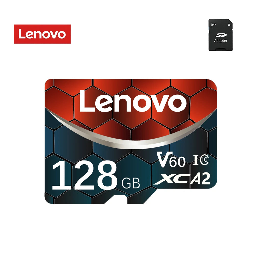 Lenovo 2TB SD Card 1TB 512GB A2 U3 Micro TF SD Card 128GB  High Speed MLC TF Card UHS-II SD Card for Sony A7IV 256GB Memory Card