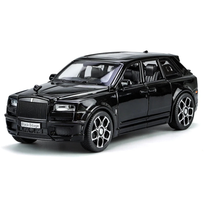 1/32 Rolls Royce SUV Cullinan Alloy Luxy Car Model Diecast Metal Toy Vehicles Car Model Simulation Sound and Light Kids Toy Gift