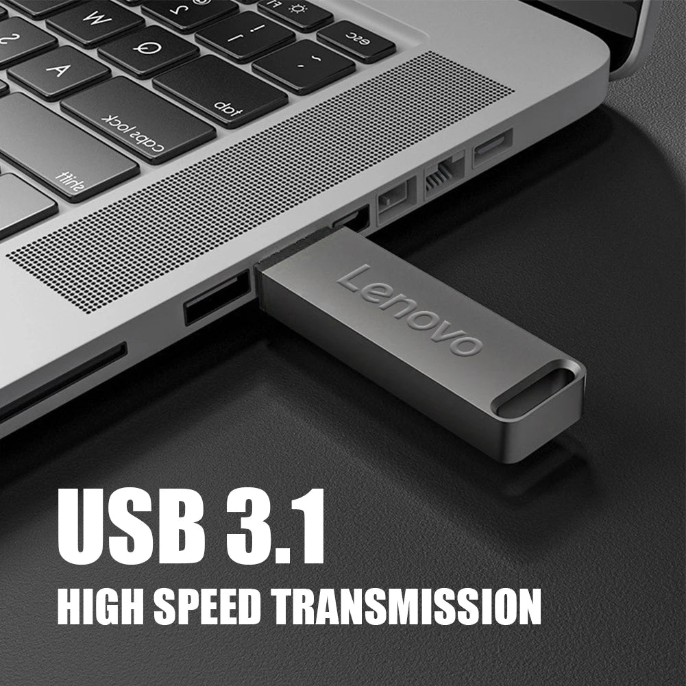 Lenovo 16TB USB Flash Drives USB 3.0 Metal Pen Drive 8TB OTG High Speed Pendrive Portable Ssd 4tb 2TB Usb Memories For Laptop PC