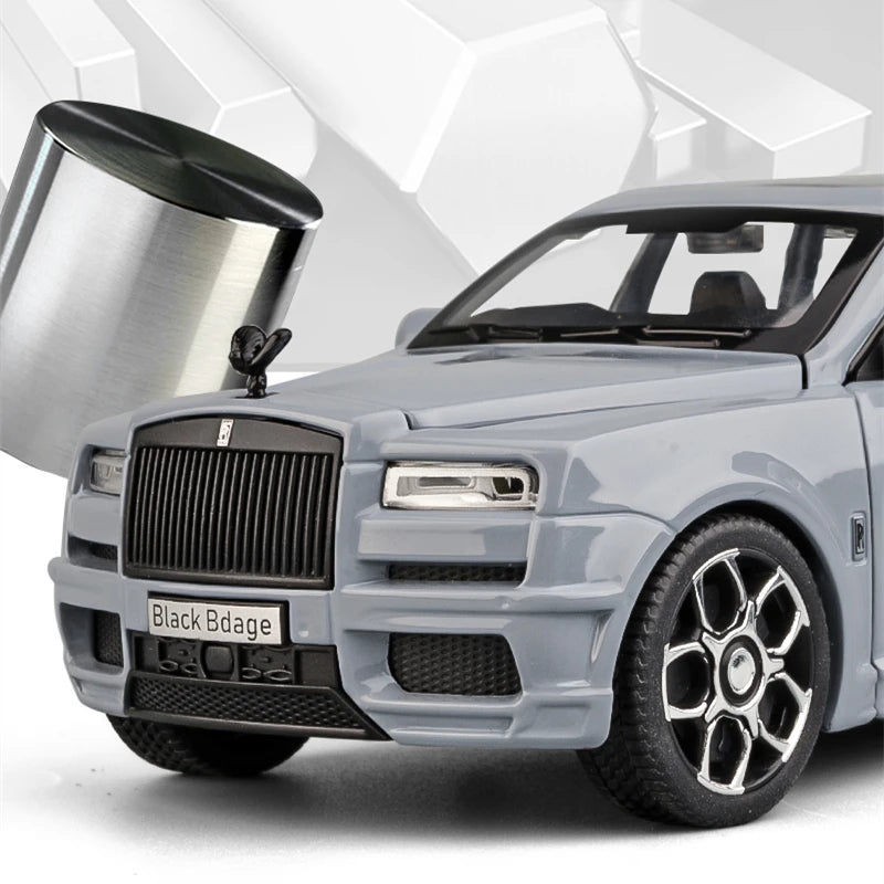 1/32 Rolls Royce SUV Cullinan Alloy Luxy Car Model Diecast Metal Toy Vehicles Car Model Simulation Sound and Light Kids Toy Gift