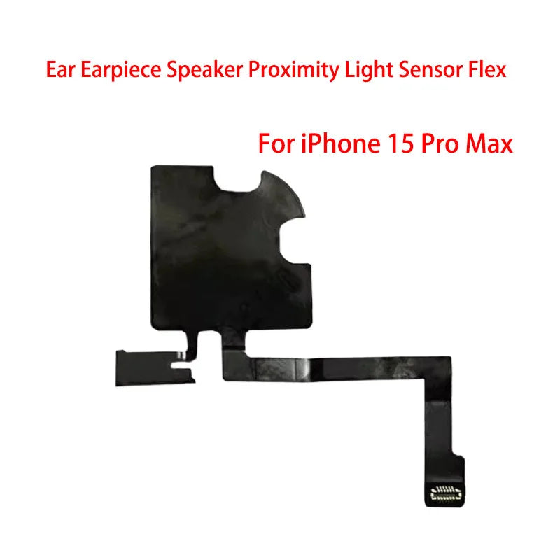 Original Earpiece Ear Speaker Earphone Front Light Sensor Flex Cable For iPhone 13 14 15 Plus Pro Max Mini