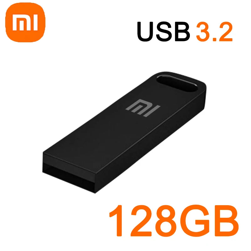 Xiaomi 2TB Flash Drive USB 3.2 Super High Speed Transfer Metal Mini U Disk Pen Drive Type C Memory Waterproof Disk SSD U Drive