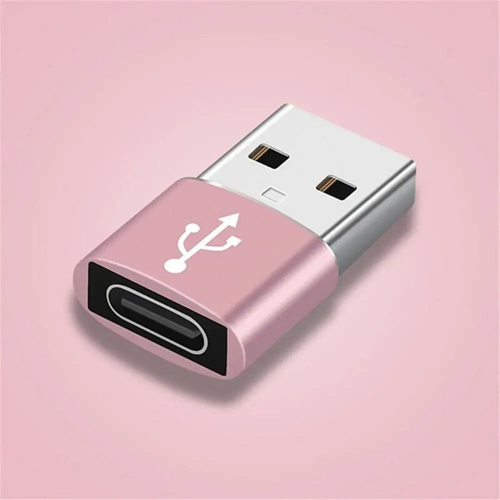 Mini Mobile Metal Type C to USB 3.0 Connector Converter Cable Adapter