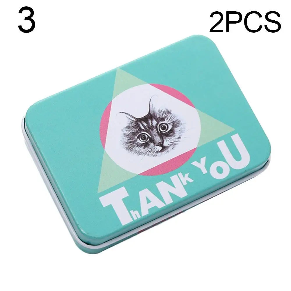 Multiple Styles Aluminum Tin Jar Square Shape Cosmetic Container Refillable Tea Cans Bottles Metal Box for Cream Balm Candle