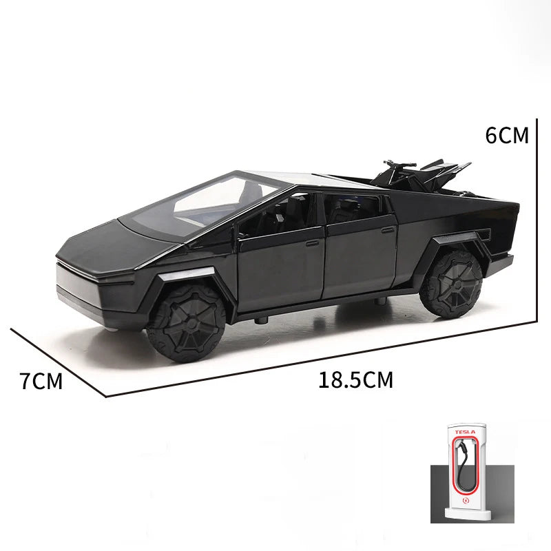 1:24 Model X Model Y Model 3 Alloy Die Cast Toy Car Model Sound and Light Children's Toy Collectibles Birthday gift