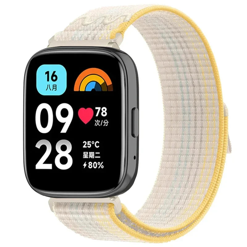 Nylon Loop Strap for Redmi Watch 5 Active/ltie 22mm 20mm Sports Band for Xiaomi Mi Watch 3 Lite/Active