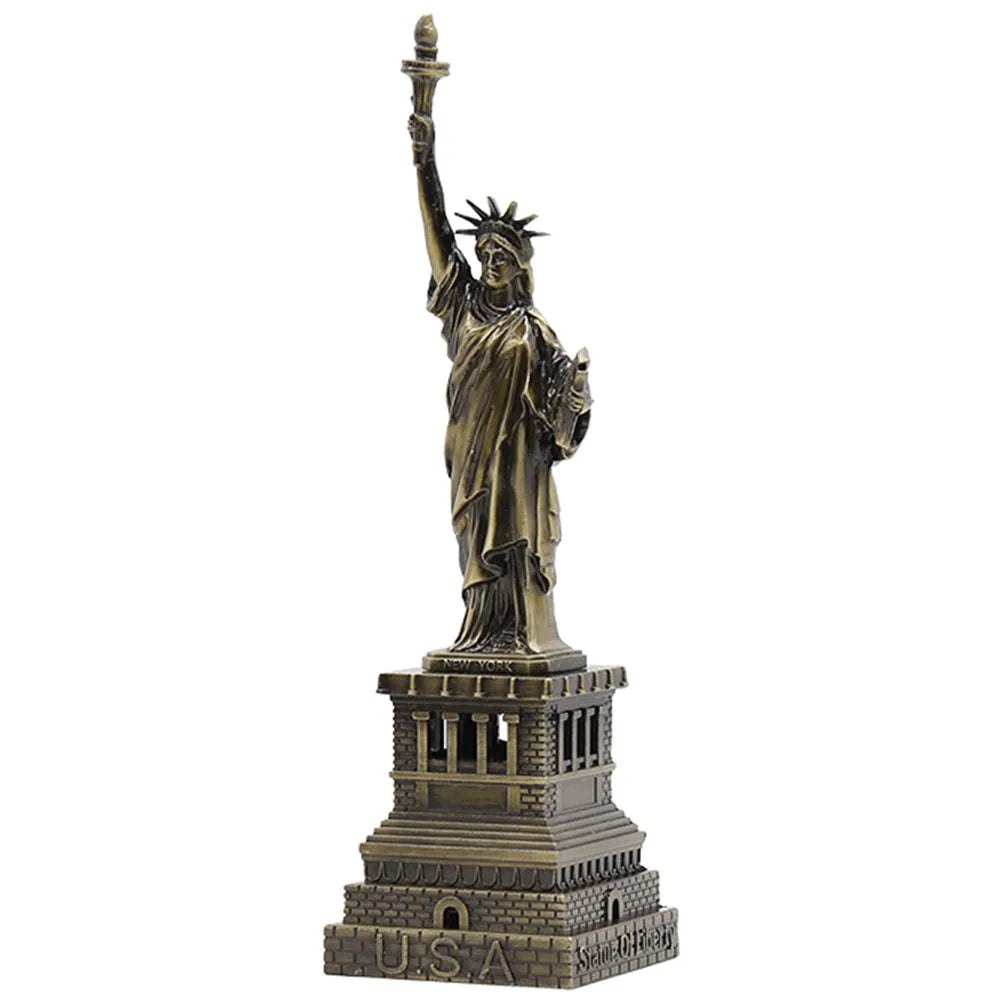 15/18/25cm Garden Statue Of Liberty Adornment Model Model Decorative Garden Statue Of Liberty Adornment Model Desktop Figurine