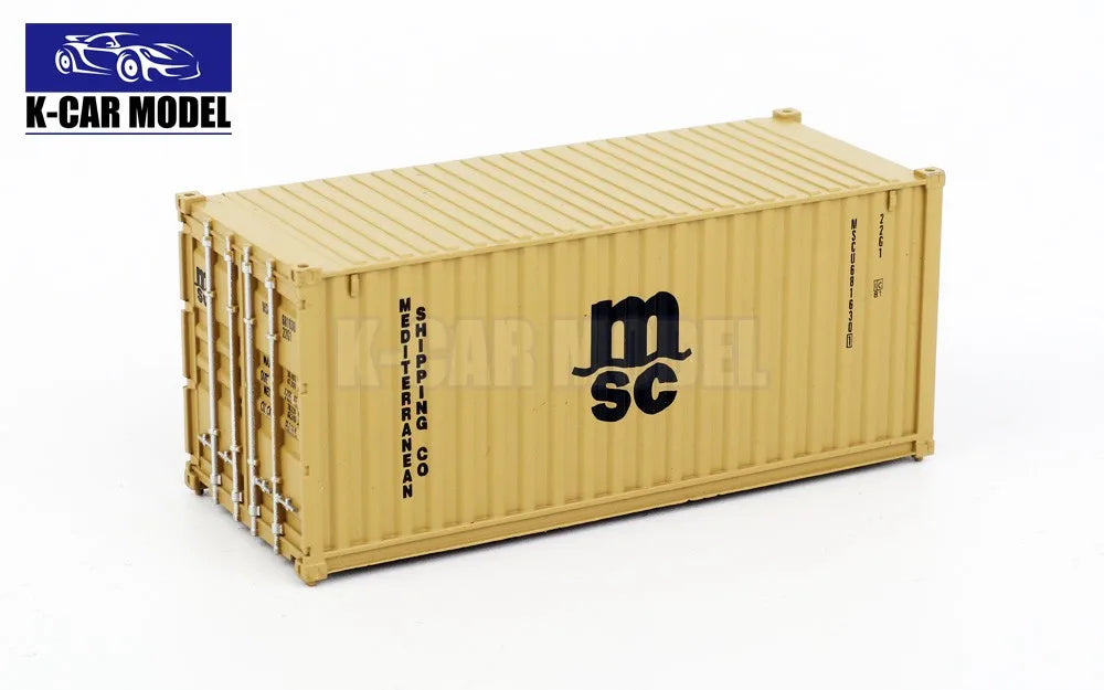 HO Scale 1/87 20ft Shipping Container Model Railway Cargo Box 20'  1pc