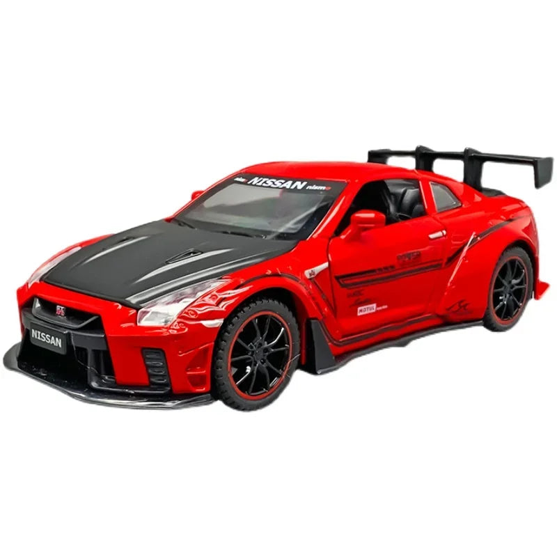 1:32 NISSAN GTR R35 Sports Car Alloy Car Model Diecasts & Toy Vehicles Toy Cars Simulation Kid Toys For Children Gifts Toy