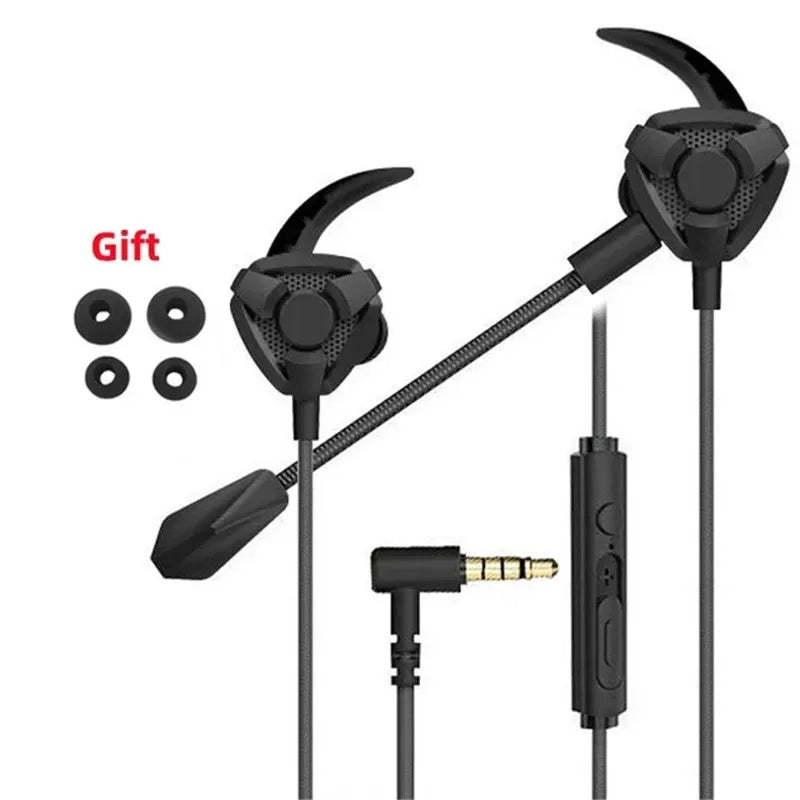 2024 Headset Gamer Headphones Wired Earphone Gaming Earbuds With Mic For Pubg PS4 CSGO Casque Phone Tablet Laptop Universal Game