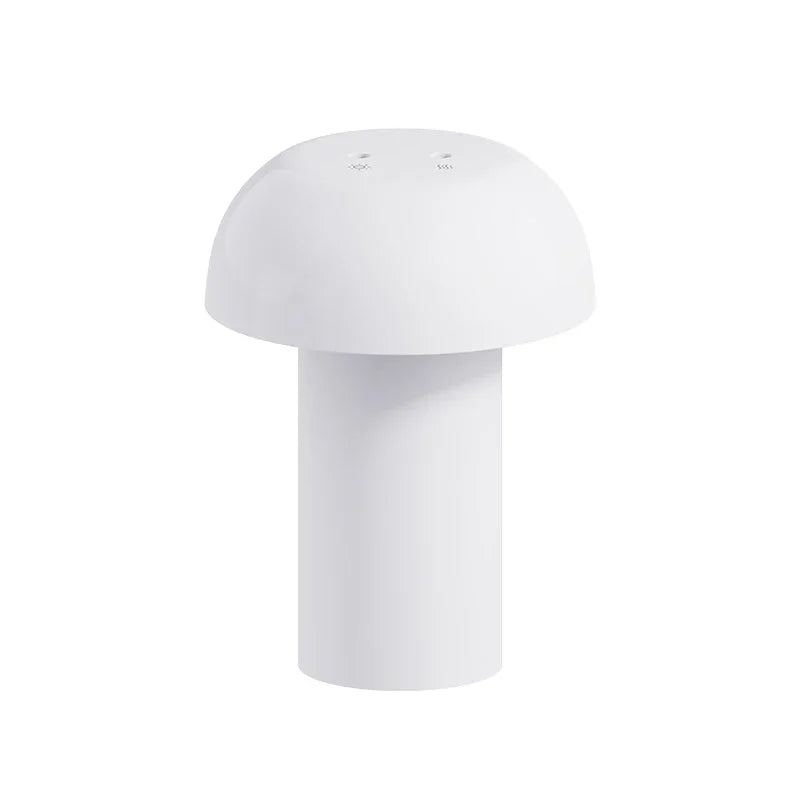 Mushroom humidifier bedroom quiet air soft light with sleep touch regulating atmosphere night light