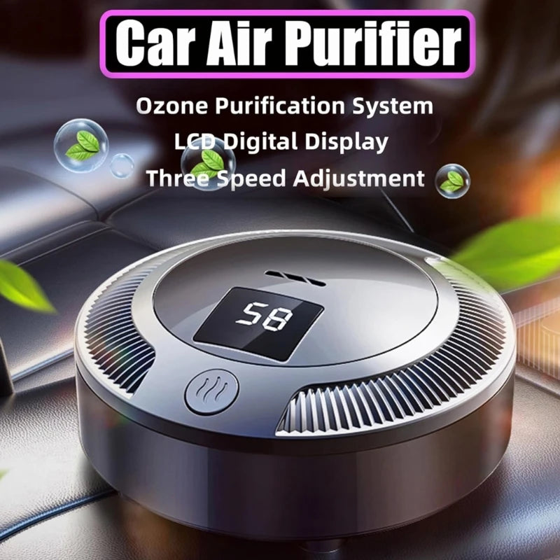 Small Air Purification Device Fashion Air Purifier Air Freshening Device Portable Air Cleaner ABS Texture Air Freshener