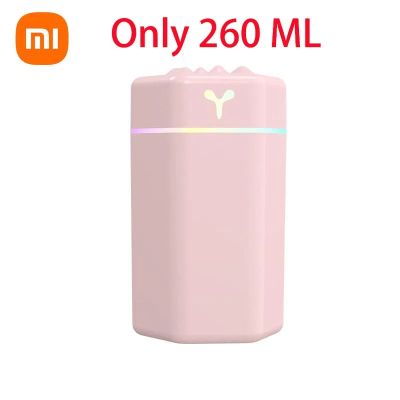 Xiaomi 2000ML USB Air Humidifier Double Spray Port Essential Oil Aromatherapy Humificador Cool Mist Maker Fogger Purify for Home