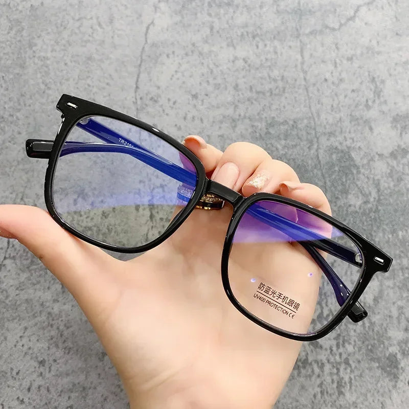 1Pcs Transparent Computer Glasses Frame Women Men Anti Blue Light Square Eyewear Blocking Glasses Optical Spectacle Eyeglass