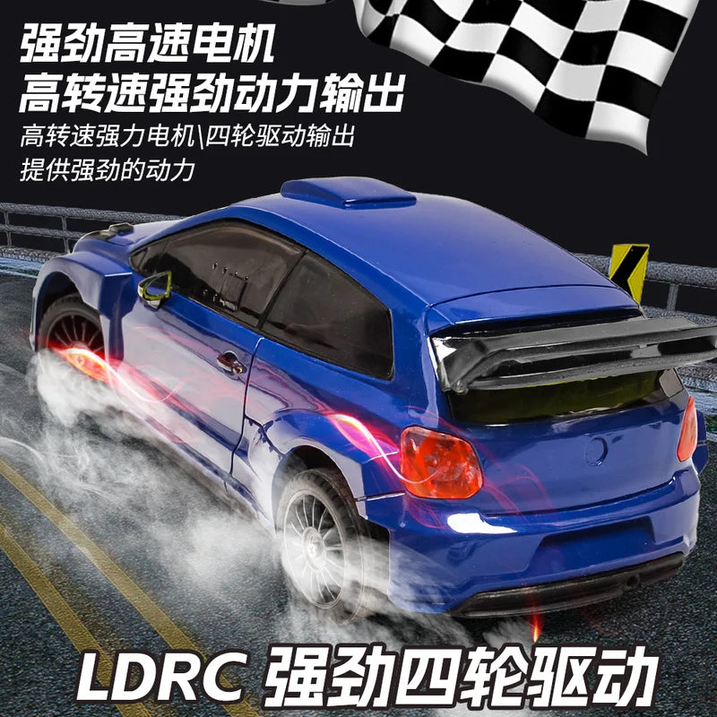 LDRC LD2801 four-wheel drive drift remote control car POLO full proportion adult RC boy toy charging racing car Christmas gift