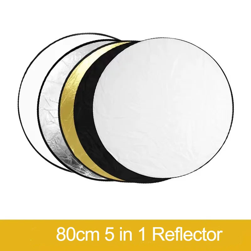 Selens Portable 5 in 1 Reflector 60x90cm Oval Round Reflector Photography Accessories Diffuser Photo Studio Kits fotografia 반사판