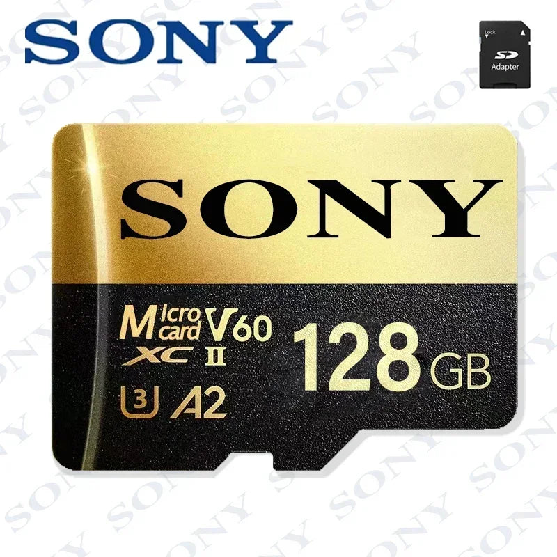 Original SONY New Micro SD Card 2TB 1TB High Speed Memory Card 512GB 128GB Class TF Card for Drone Equipment Audio PC Ps5 Game