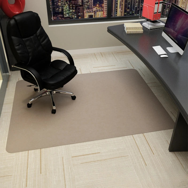 90x120cm Office Rolling Chair Mat Computer Gaming Chair Mat Colors Bedroom Living Room Office Swivel Chair Carpet