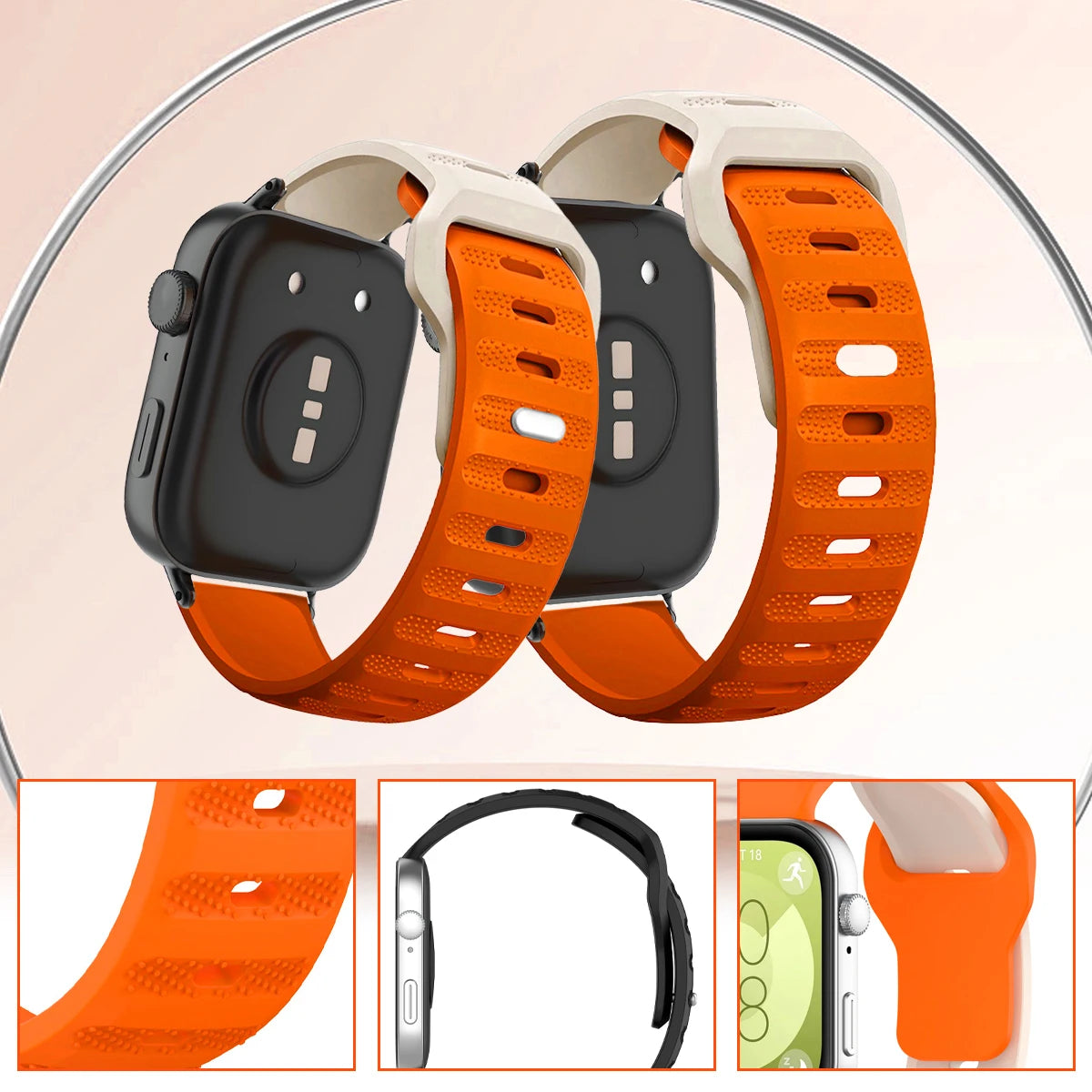 Silicone Strap For Huawei Watch Fit 3 Sports Watchband Bracelet Correa For Huawei Watch Fit 3 Smartwatch Wristband Accessories