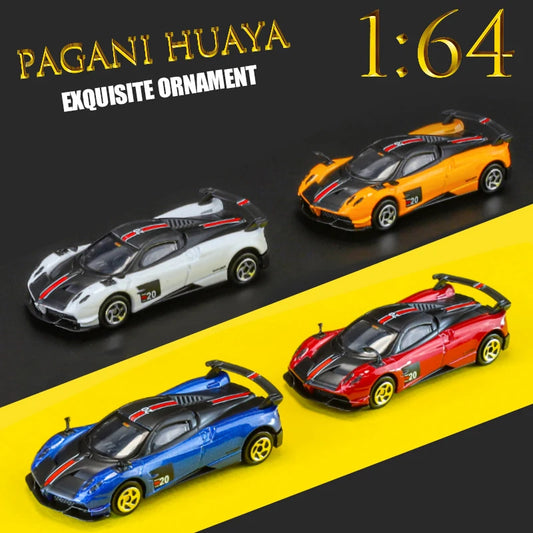 KMM 1:64 Scale Pageni Huayra BC Racing Sports Car Alloy Diecast Exquisite Miniature Model Kid Gift Merry Christmas Collect Decor