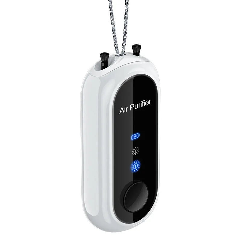 USB Charge Air Ozonizer Purifier Portable Home Ionizer Personal Necklace Wearable Air Purifier Negative Ions Ozone Machine