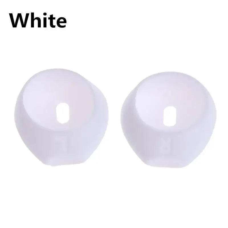 1/2/5Pairs Anti Slip Silicone Earbuds Cover Universal Wired Wireless Headphone Anti-lost Protector Ear Cap For Airpods Eartip