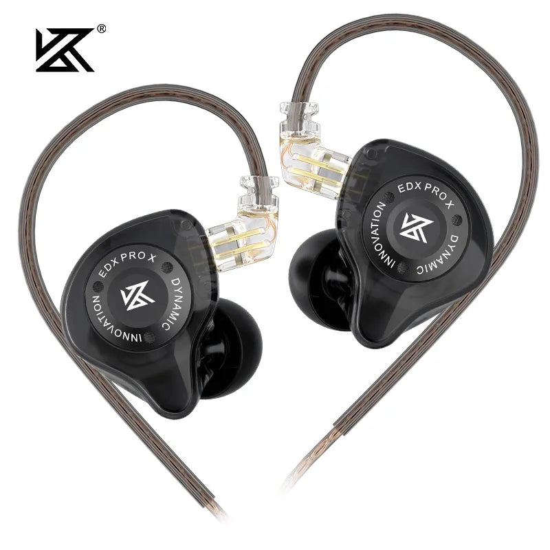 KZ EDX PRO X In Ear Dynamic Drive Earphone HIFI Bass Music Earbud Sport Noise Cancelling Headset ZSN ZST  ZS10 pro x  C12 CRA