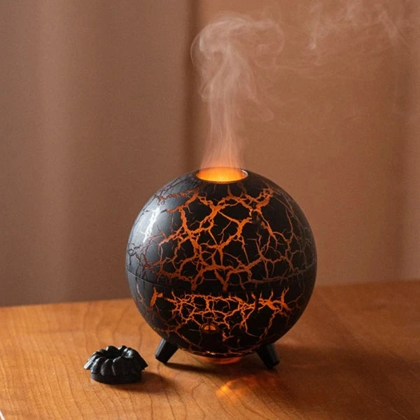 New Planet Colorful Atmosphere Lamp USB Humidifier 200ML Water Tank Can Add Essential Oil Household Mini Aroma Diffuser