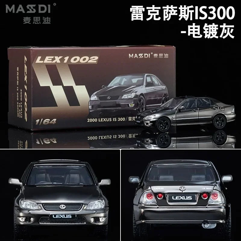 MASDI 1/64 Costa Toyota LC300 200 80 Sea Lion alloy model, children's collection of decorative toys, holiday gifts for children.