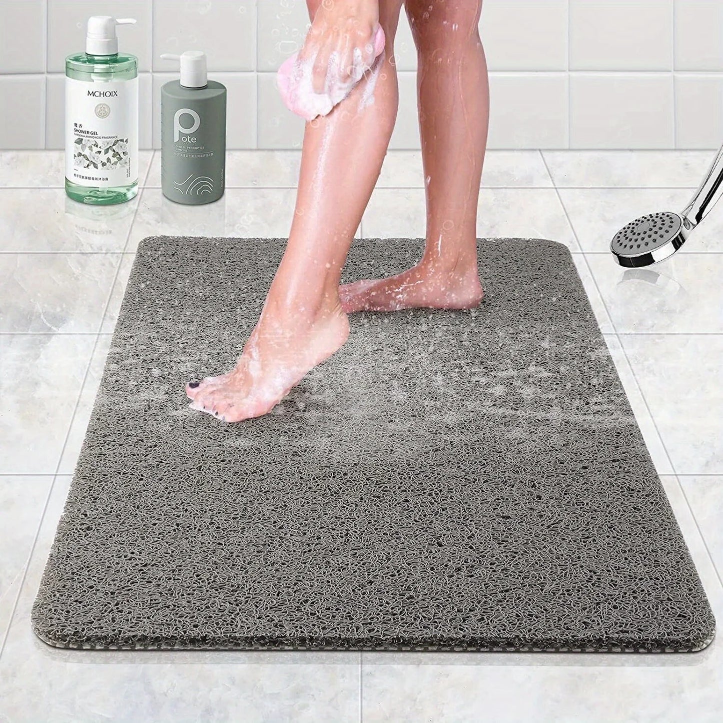 New Bathroom Floor Mats Small Carpet Bathroom Absorbent Door Mats Quick-drying Foot Mats Toilet Non-slip Carpet Washroom Mats