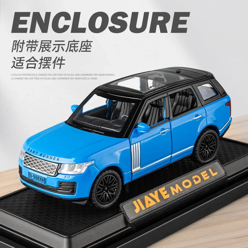 1: 36 Land Rover Range Rover alloy sound-light feedback car model collection children's birthday toy gifts