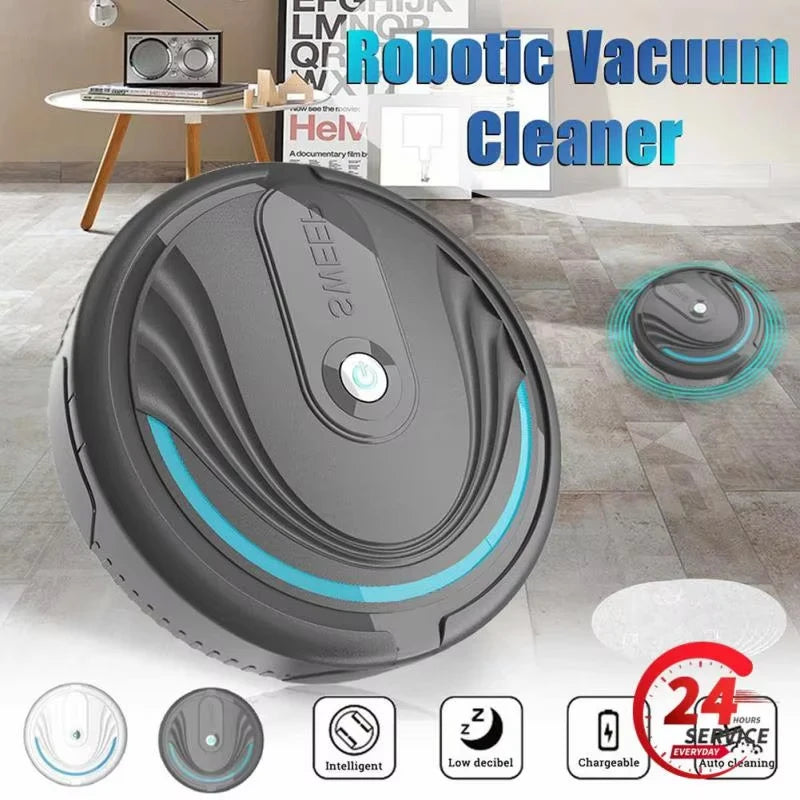 Portable Home Vacuum Cleaner Lightweight Smart Robotic Vacuum Cleaner Robot Vacuum Cleaner Multi-Mode Household Vacuum Cleaner